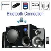 Boytone BT-215FD, Powerful Wireless Bluetooth Home Speaker System 55 W, FM Radio, Excellent Quality Clear Sound
