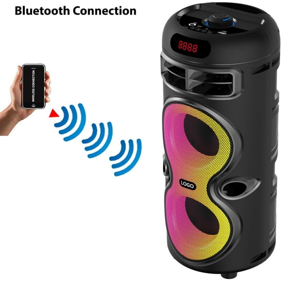Boytone BT-33K, Portable Bluetooth Speaker with Karaoke Function for indoor, outdoor
