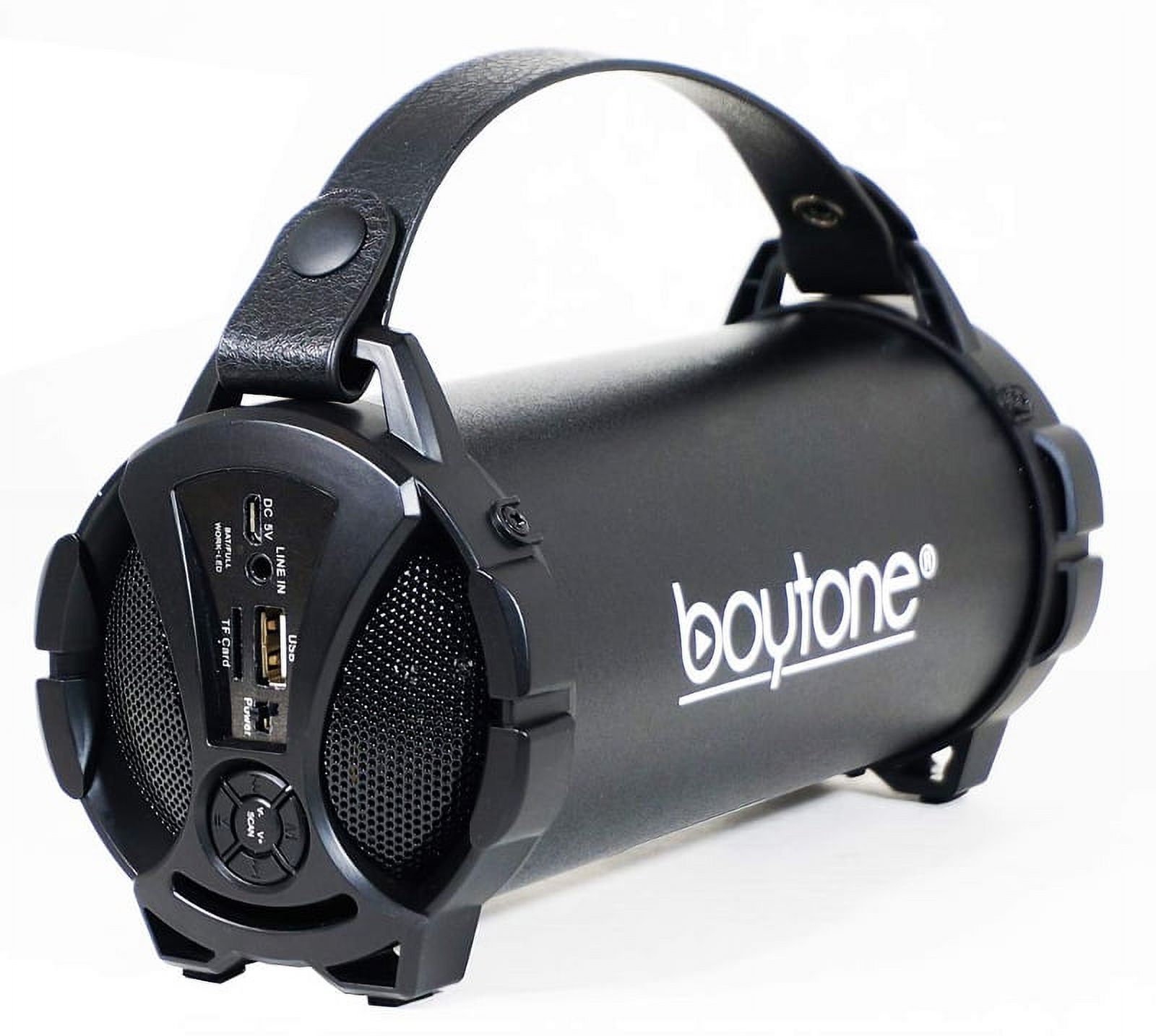 Boytone BT-38BK Portable Bluetooth Indoor/Outdoor Speaker - Black - image 1 of 3