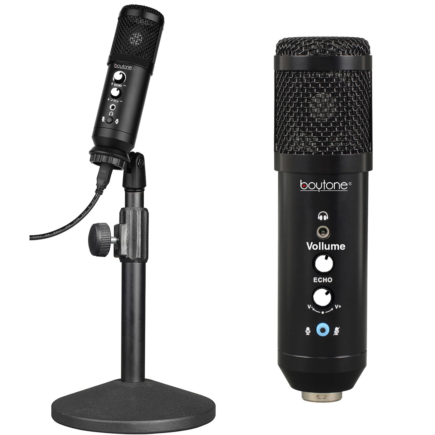 Boytone BT-78SM, 25mm Diaphragm USB Microphone Streaming, Podcasting, Recording for PC and Mac, Studio Vocal Recording Quality Sound, Plug & Play