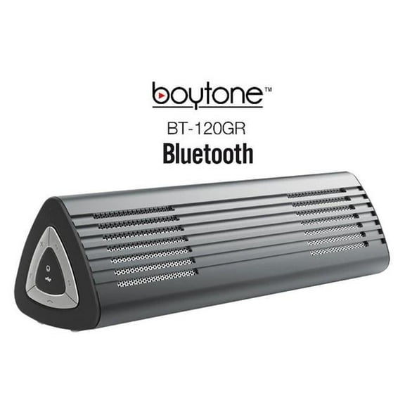 Boytone  Ultra-Portable Wireless Bluetooth Speaker - Gunmetal Gray