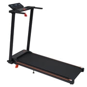 Boyuevi Treadmill with 8% Incline, Portable Treadmills for Home with Handle, Foldable Treadmills with 265 Lbs Capacity, 3.0HP Treadmill with 4 Adjustable Support Feet