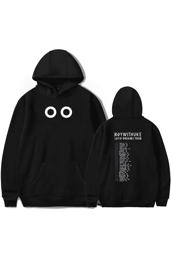 Boywithuke 2024 Lucid Dreams Tour Hoodie Merch WomenMen Unisex Long Sleeve Pullover Hooded Sweatshirts