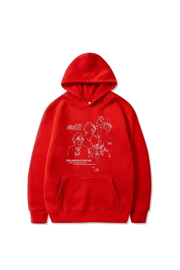 Boywithuke Burnout Hoodie 2025 Tour Merch Hoodie Unisex Comfortable Sweatshirt Casual Wear