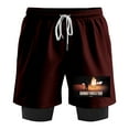 Boywithuke Burnout Tour 2025 Fake Two Shorts Hip Hop SweatShorts Cool Basketball Shorts