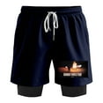 Boywithuke Burnout Tour 2025 Fake Two Shorts Hip Hop SweatShorts Cool