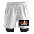 Boywithuke Burnout Tour 2025 Fake Two Shorts Hip Hop SweatShorts Cool