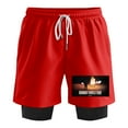Boywithuke Burnout Tour 2025 Fake Two Shorts Hip Hop SweatShorts Cool Basketball Shorts