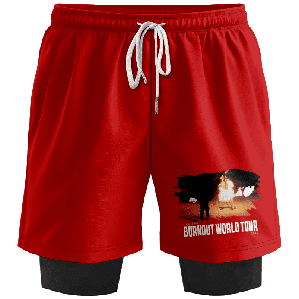 Boywithuke Burnout Tour 2025 Merch Sweatshorts Women Men Short Basketball Pants Casual Outdoor