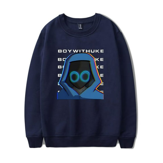 Boywithuke Long Sleeve Crewneck Sweatshirt Merch For Men/Women Unsiex Winter Fashion Hiphop Streetwear