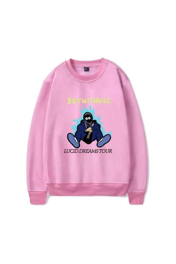 Boywithuke Long Sleeve Crewneck Sweatshirt Merch Men/Women Unsiex Winter Fashion Hiphop Streetwear