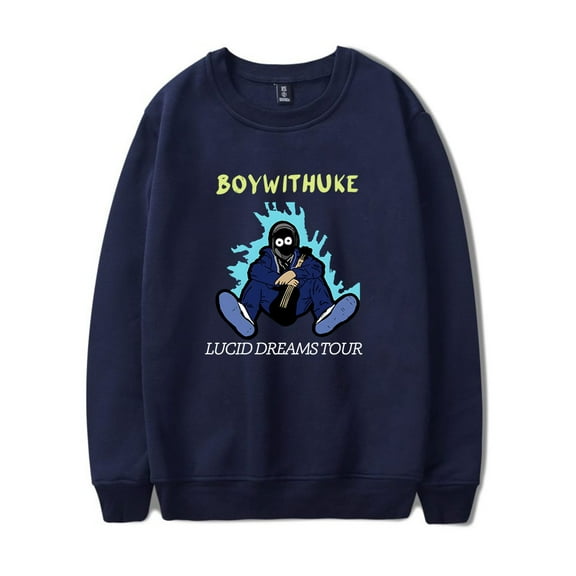 Boywithuke Long Sleeve Crewneck Sweatshirt Merch Men/Women Unsiex Winter Fashion Hiphop Streetwear