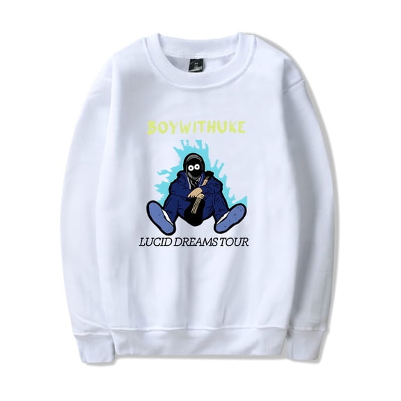 Boywithuke Long Sleeve Crewneck Sweatshirt Merch Men/Women Unsiex Winter Fashion Hiphop Streetwear