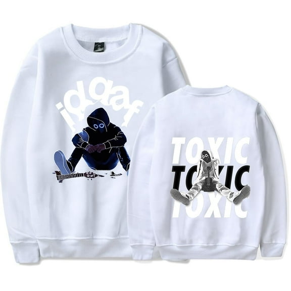 Boywithuke Merch Hoodies Toxic Hoodie Idgaf Pullovers Women Men Creneck Sweatshirts Long Sleeve