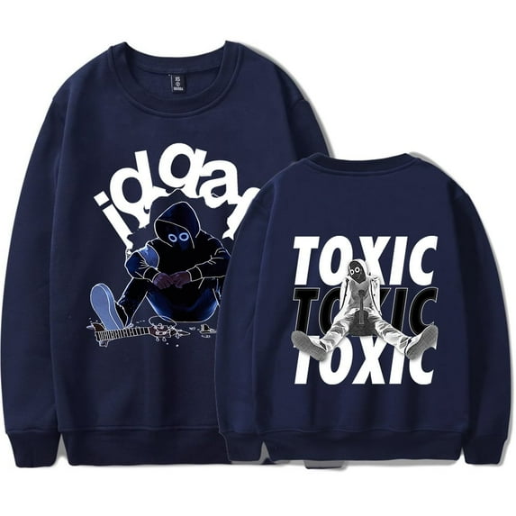 Boywithuke Merch Hoodies Toxic Hoodie Idgaf Pullovers Women Men Creneck Sweatshirts Long Sleeve