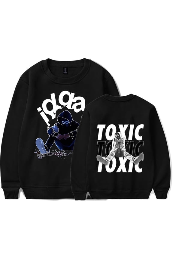 Boywithuke Merch Hoodies Toxic Hoodie Idgaf Pullovers Women Men Creneck Sweatshirts Long Sleeve