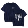 thumbnail image 1 of Boywithuke Merch King Of Nothing T-shirt Fashion Classic Short Sleeves Men And Women Hip-hop Wear, 1 of 2