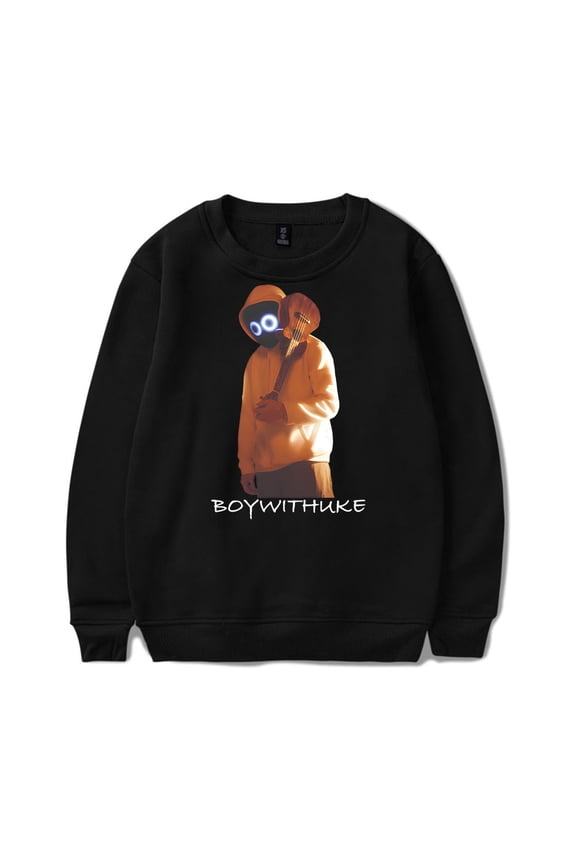 Boywithuke Merch Long Sleeve Crewneck Sweatshirt For Men/Women Unsiex Winter Fashion Hiphop Streetwear