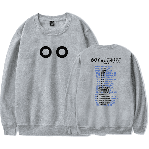 Boywithuke Merch Long Sleeve Hooded Sweatshirt New Boywithuke Tour Hoodie Tracksuit Pullovers
