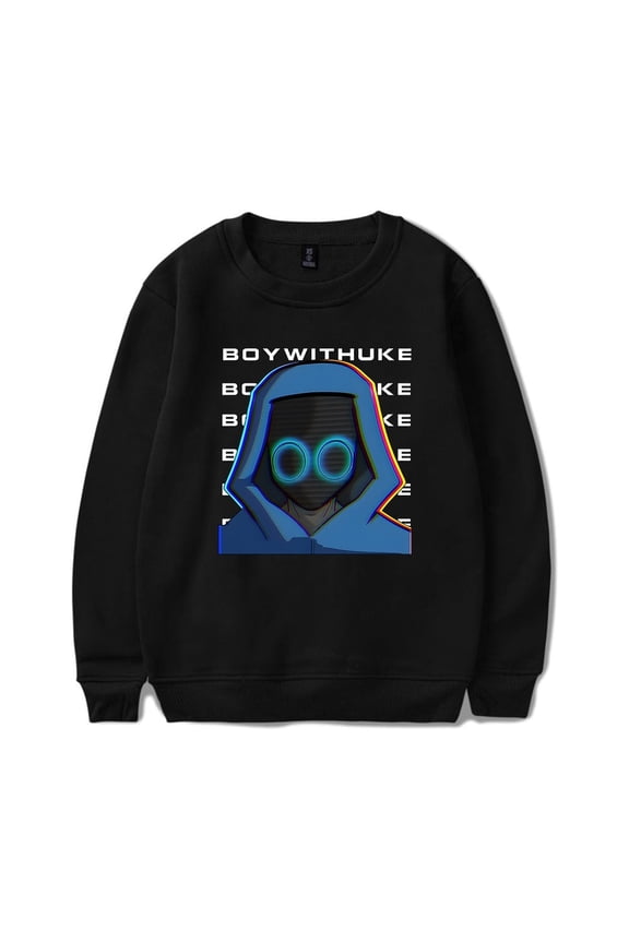 Boywithuke Merch Long-sleeved Men's And Women's Fashion Classic Pullover Casual Hip-hop Outfit