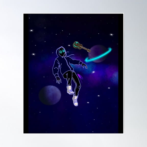Boywithuke Space Art Poster Wall Art, Modern Wall Decor, 8x12 UNFRAMED