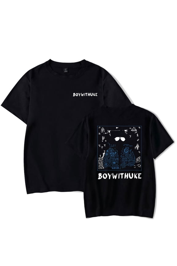 Boywithuke T-Shirt Merch For Women/Men Unisex Summer Short Sleeve Tshirt Tee Fashion Cosplay Clothes Streetwear