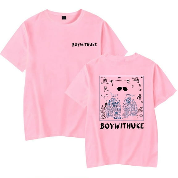 Boywithuke T-Shirt Unisex Short Sleeve Round Neck Tee Streetwear