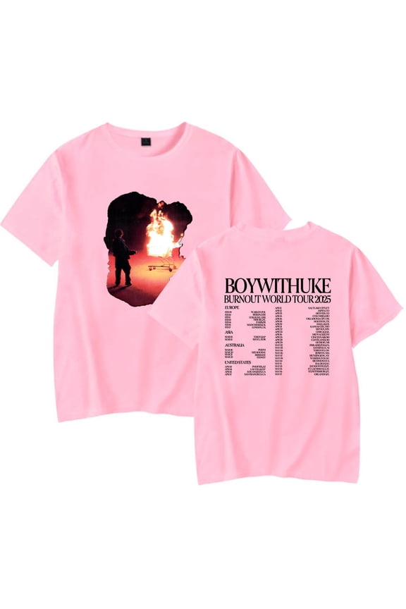 Boywithuke T-Shirt Unisex Short Sleeve Round Neck Tee Streetwear