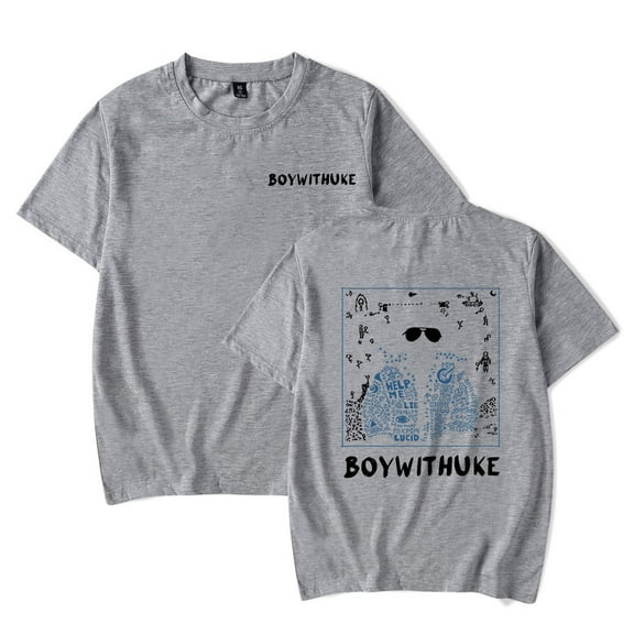 Boywithuke T-Shirt Unisex Short Sleeve Round Neck Tee Streetwear