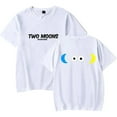 thumbnail image 1 of Boywithuke TWO MOONS T-shirt Fashion Print Short Sleeve Men And Women Trendy Casual Clothing, 1 of 2