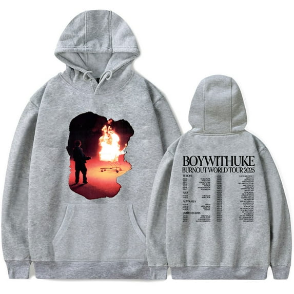 Boywithuke Tour 2025 Hoodie Merch For Men/Women Unisex Winter Long Sleeve Sweatshirt Pullover Hooded Streetwear