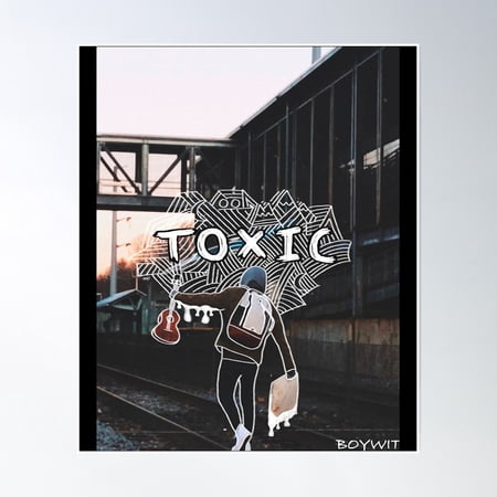 Boywithuke Toxic Poster Wall Art, Modern Wall Decor, 8x12 UNFRAMED