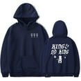 thumbnail image 1 of Boywithuke merch King of Nothing Hoodie Fashion Street Long Sleeve Sweatshirt with Pockets, 1 of 2