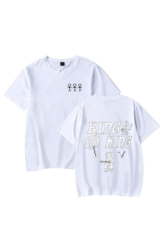 Boywithuke merch King of Nothing tshirt crewneck short sleeve tshirt men/women hip hop tops