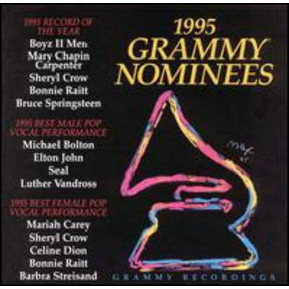 Boyz II Men, Elton John, Mariah Carey, Celine Dion, Bruce Springsteen, Etc. - 1995 Grammy Nominees - CD