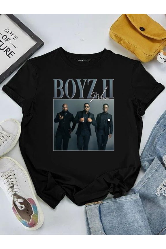 Boyz II Men Vintage Style R&B Vocal Group Harmony Legends Fan Unisex T-shirt, for men & women, up to size 5XL