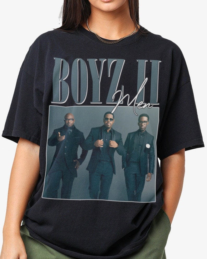 Boyz II Men Vintage Style T-shirt - Walmart.com