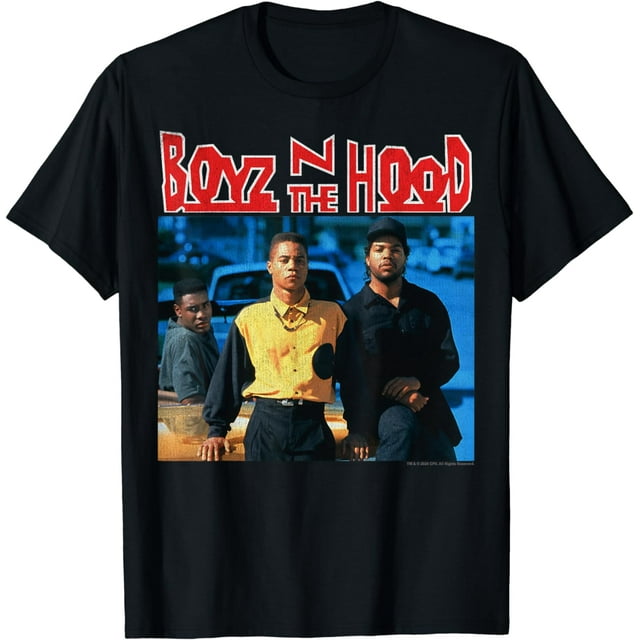 Boyz N The Hood Classic Poster TShirt Men's Graphic For Men And Women Tees Unisex Cotton With