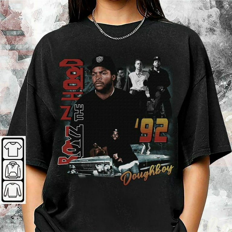 Boyz N The Hood Doughboy Shirt Graphic Ice Cube Album Tribute Hiphop Vintage Rap Tee Gift Unisex Shirt Hoodie Sweatshirt Walmart