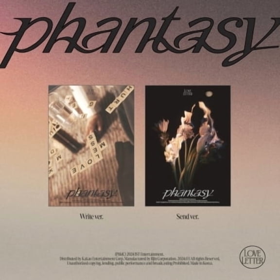 The Boyz - Phantasy - Pt.3 Love Letter - Random Cover - incl. 64pg Photobook, Postcard, Photocard, Moodcard, Track Sticker + Frame Film - Music & Performance - CD