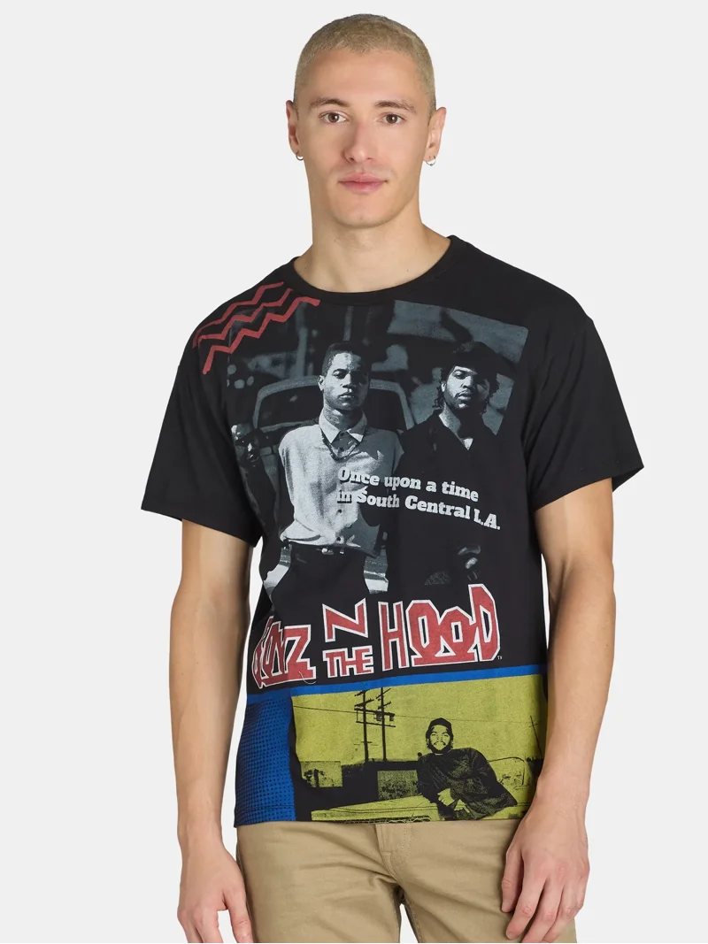 Ice Cube Hood Graphic Tees Rare Boyz N The Hood Movie Ice Cube Tee