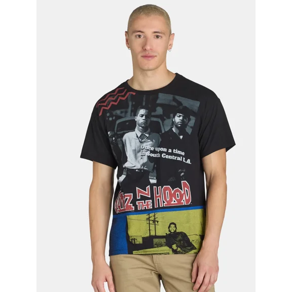 Boyz n the Hood Men's & Big Men's Graphic Print Tee with Short Sleeves, Sizes S-XL