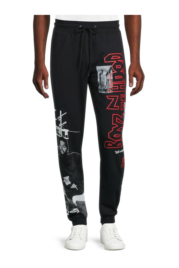 Men's Graphic Joggers Sweatpants, Sizes S-2XL