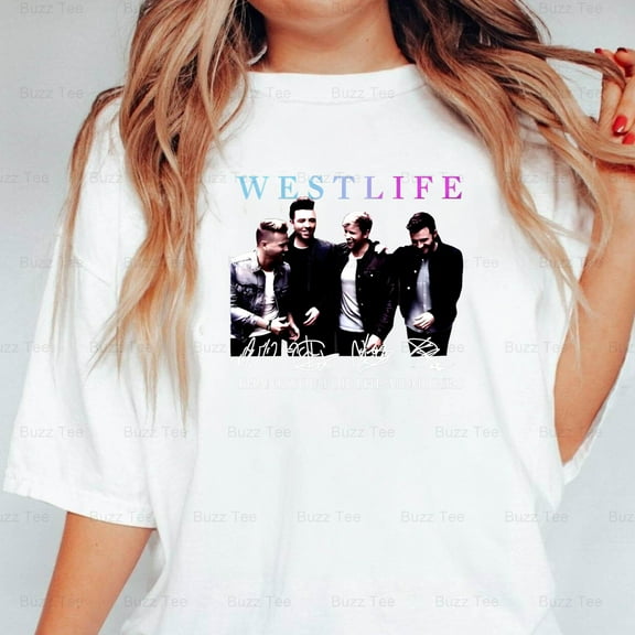 Boyzone Irish Boy Band Signatures From The 90s Music Fan V40420 New Unisex T-Shirt, up to 5XL