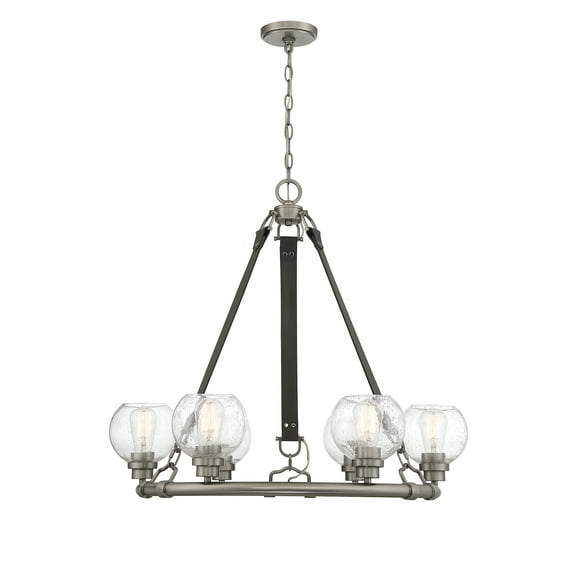 Bozeman 6-Light Chandelier in Antique Nickel