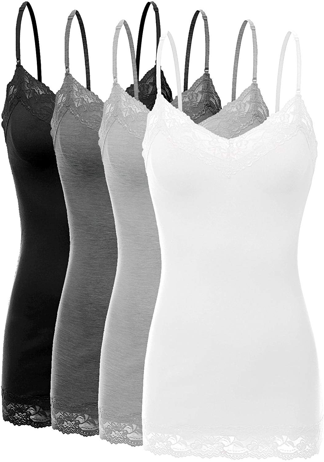YEKEYI Camisole Pour Femme à Bretelles Spaghetti Débardeur En Modal Basique Solide Camisole De Yoga Débardeurs Débardeur Débardeur Débardeur Tube Top, Beige, Taille Unique