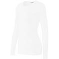thumbnail image 1 of Bozzolo Women's Basic Round Neck Warm Soft Stretchy Long Sleeves T Shirt, 1 of 8