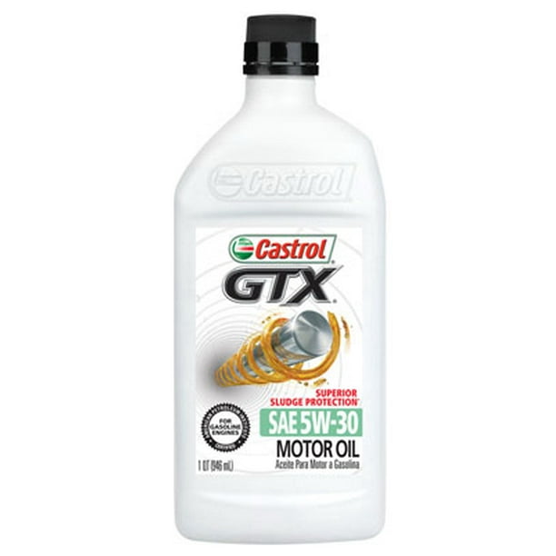 Bp Lubricants Castrol GTX QT 5W30 Motor Oil Formulated With Superior