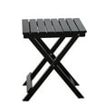 thumbnail image 1 of BplusZ  Adirondack Portable Folding Wood Outdoor Side Table, Black, 1 of 7
