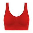 thumbnail image 1 of Bpmpbo Bralettes for Women Fashion Solid Strap Wrap Bra Underwear Everyday Basic Sleeping Bra，Ladies Traceless Comfortable One-piece No Steel Ring Vest Breathable Gathering Bra Woman Underwear, 1 of 6